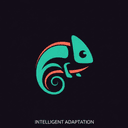 Icône d'un cerveau avec des flèches d'adaptation.